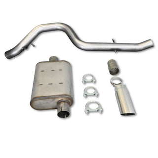 JBA Cat-Back Exhaust System: Jeep Wrangler TJ 1997 - 1999 (2.5L & 4.0L)