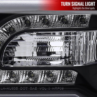 Spec D LED Headlights (Black): Chrysler 300C 2005 - 2010