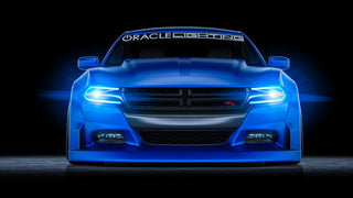 Oracle 15-21 Dodge Charger RGB+W DRL Headlight DRL Kit - ColorSHIFT w/ BC1 Controller