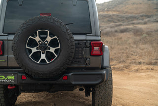 DV8 Offroad Tailgate Reinforcement Molle Panel: Jeep Wrangler JL 2018-2025 3.6L / 6.4L 392