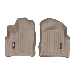 WeatherTech Front FloorLiner (Tan): Fits Most Dodge Durango (2011-2026) / Jeep Grand Cherokee (2011-2026) Models