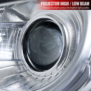 Spec D LED Headlights (Chrome): Chrysler 300C 2005 - 2010