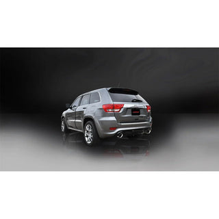 Corsa Sport Cat-Back Exhaust (Polished): Jeep Grand Cherokee 6.4L SRT 2012 - 2021