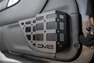 DV8 Offroad Front Door Pocket Molle Panels (FRONT): Jeep Wrangler JK 2011-2018 3.8L/3.6L