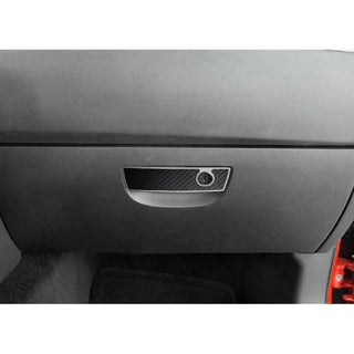 American Car Craft Carbon Fiber Glove Box Handle Trim: Dodge Challenger R/T SRT8 2008 - 2014