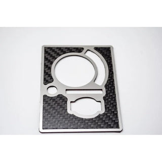 American Car Craft Carbon Fiber Light Control Trim Plate: Dodge Challenger R/T SRT8 2008 - 2014