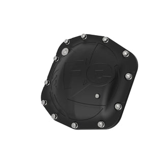 aFe POWER Heavy Duty ¼” Cast Iron Front Differential Cover: Fits Most Jeep Wrangler / Gladiator Models (2018-2026) - Black