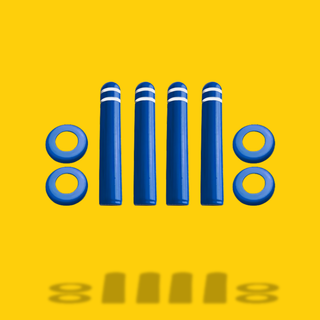 American Brother Designs Interior Kit Bezels and Pins: Dodge Charger 2011 - 2014