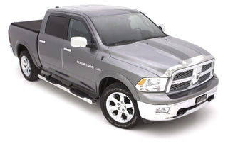 LUND 6in Oval Straight SS Nerf Bars Polished: Fits Ram 1500/2500/3500 2009-2024 3.6L/5.7L