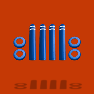 American Brother Designs Interior Kit Bezels and Pins: Dodge Charger 2006 - 2010