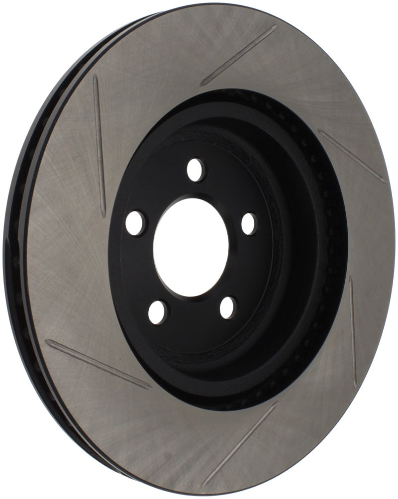 Stoptech Slotted Front Brake Rotors: 300C / Challenger / Charger / Magnum 5.7L Hemi 2005 - 2023