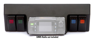 Daystar Radio Mount and Switches Kit: Fits Most Jeep Wrangler JK Models (2007-2018) - Black