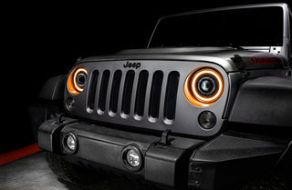 ORACLE Lighting 0718 Jeep Wrangler JK Oculus 7in Switchback Bi-LED Projector Headlights