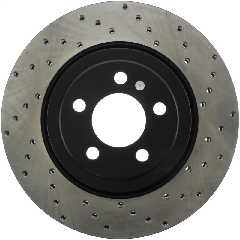 Stoptech Drilled Rear Brake Rotors: 300C / Challenger / Charger / Magnum 5.7L Hemi 2005 - 2023