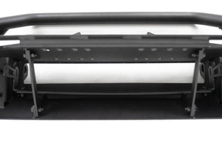 DV8 Offroad FS-1 Series Stubby Front Bumper: Fits Most Jeep Wrangler / Gladiator Models (2018-2026) - Black Powder Coat