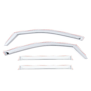 Putco 10-20 RAM 2500/3500 - Quad Cab (Set of 4) Element Chrome Window Visors