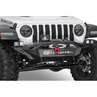 Addictive Desert Designs Stealth Fighter Front Bumper: Jeep Wrangler (18-22) / Gladiator (21-22) w/ Winch Mounts