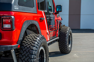 DV8 Offroad Fender Delete Kit: Jeep Wrangler 2018-2021