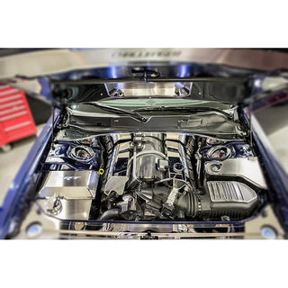 American Car Craft Perforated Plenum Cover: Chrysler 300C / Dodge Challenger / Charger / Durango / Grand Cherokee 6.4L 392 2011 - 2024