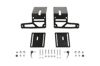 Fabtech Adjustable Light Bracket Kit: Jeep Gladiator (20-24) / Wrangler (18-24)