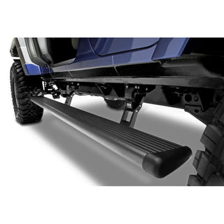AMP Research Black PowerStep: Jeep Wrangler 2018-2024