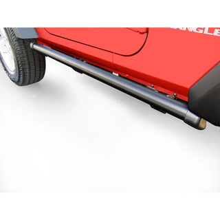 AMP Research Black PowerStep: Jeep Wrangler (2007-2018)