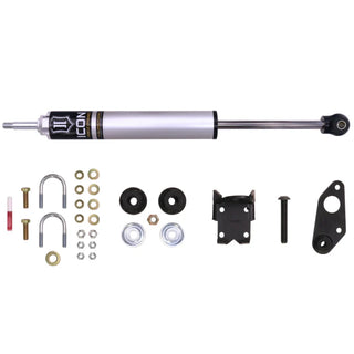 ICON High-Clearance Steering Stabilizer Kit: Jeep Wrangler JK 2007-2018