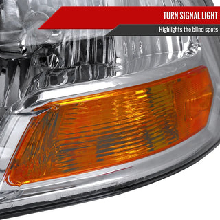 Spec D Euro Headlights (Chrome): Dodge Ram 2009 - 2016