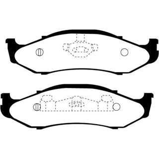 EBC High Rotors and Front Brake Pads: Jeep Grand Cherokee (97-98) / Wrangler (97-06)