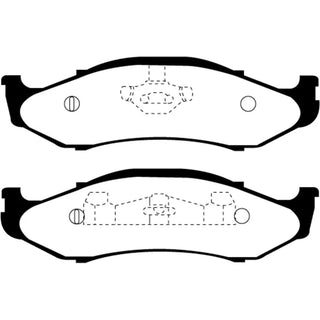 EBC High Rotors and Front Brake Pads: Jeep Grand Cherokee (97-98) / Wrangler (97-06)