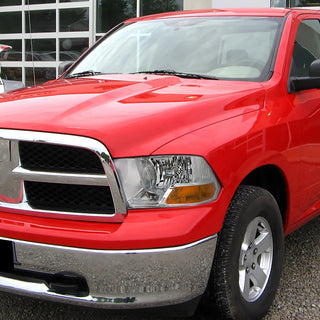 Spec D Euro Headlights (Chrome): Dodge Ram 2009 - 2016
