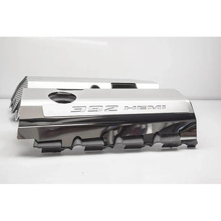 American Car Craft "392" Polished Fuel Rail Covers (CARBON FIBER): 300 / Challenger / Charger 6.4L 392 2011 - 2023