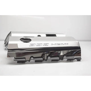 American Car Craft "392" Polished Fuel Rail Covers (CARBON FIBER): 300 / Challenger / Charger 6.4L 392 2011 - 2024