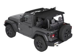Bestop Trektop Soft Top Black Diamond (F&R): Jeep Wrangler JL 2018-2025 2.0L/3.6L