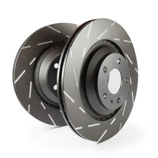 EBC USR Slotted Rear Brake Rotors: 2003 Dodge Durango 4.7L V8