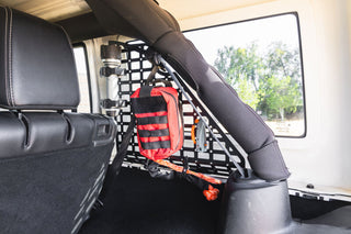 DV8 Offroad 4-Door Pocketed Rear Window Molle Panels (REAR): Jeep Wrangler JK 2007-2018 3.8L/3.6L