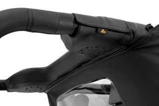 Bestop JK Soundbar Cap Black Diamond (FRONT): Jeep Wrangler 2007-2018 3.8L/3.6L
