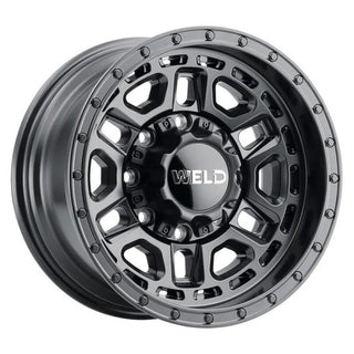 Weld Crux / Satin Black | 22x10 | 5x127 | -18mm Offset