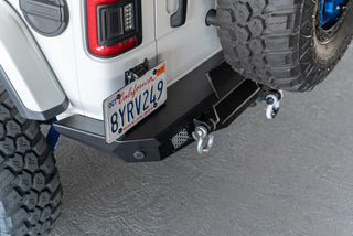 DV8 Offroad MTO Rear Bumper w/ Tire Carrier (REAR): Jeep Wrangler JL 2018-2026 2.0L/3.6L