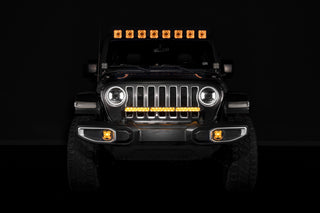 Diode Dynamics SS30 Bumper LED Kit Sport White Driving: Jeep Wrangler 2018-2026 2.0L/3.6L