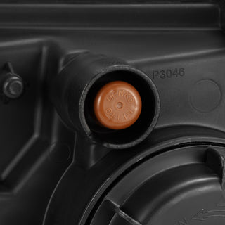 AlphaRex LUXX LED Projector Headlights (Alpha-Black): Dodge Charger 2015 - 2023