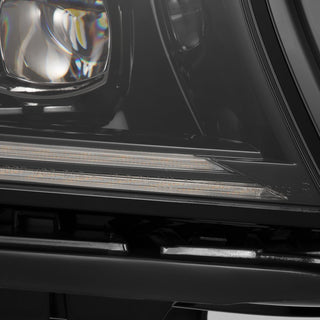 AlphaRex NOVA LED Projector Headlights (Alpha-Black): Dodge Charger 2015 - 2023