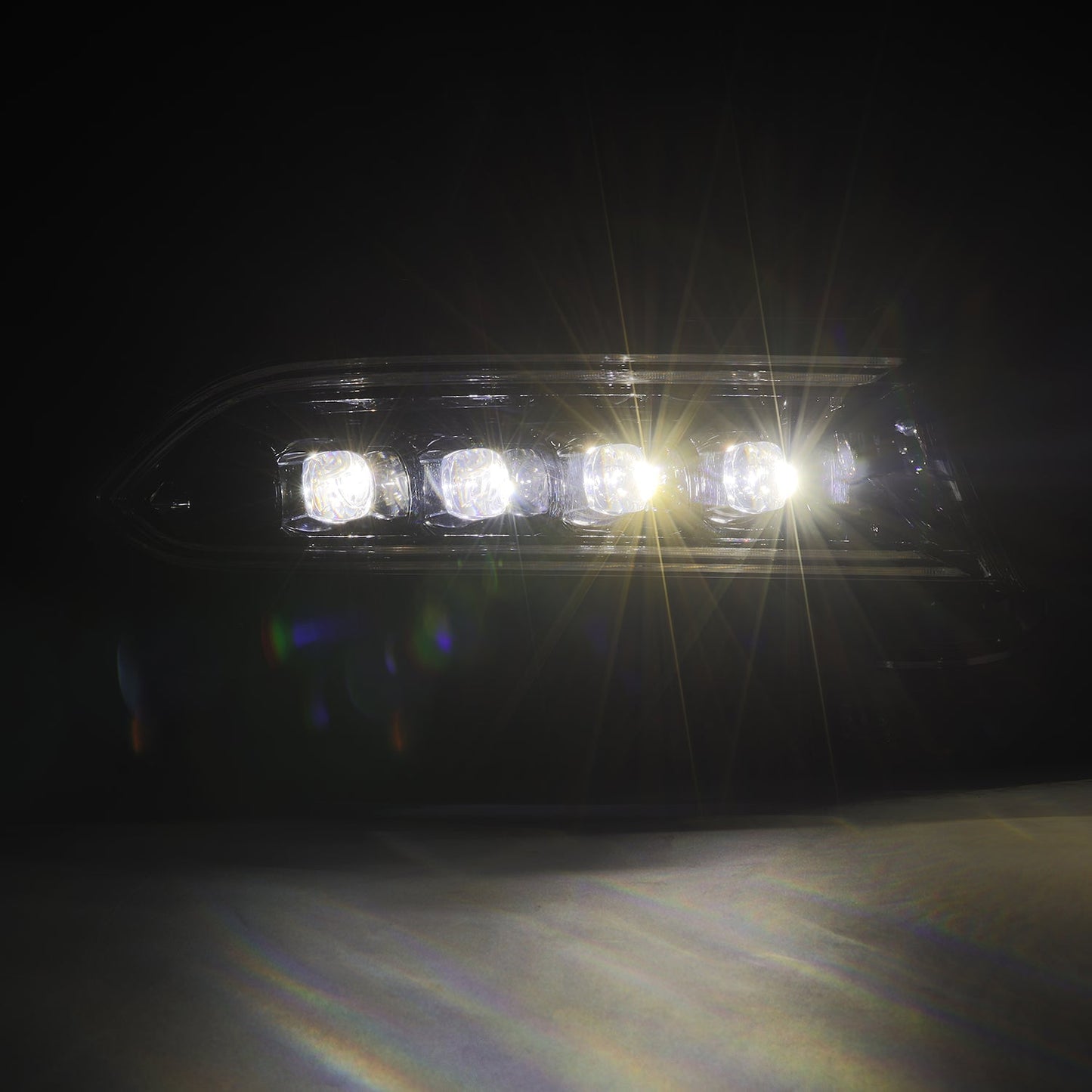 AlphaRex NOVA LED Projector Headlights (Alpha-Black): Dodge Charger 2015 - 2023