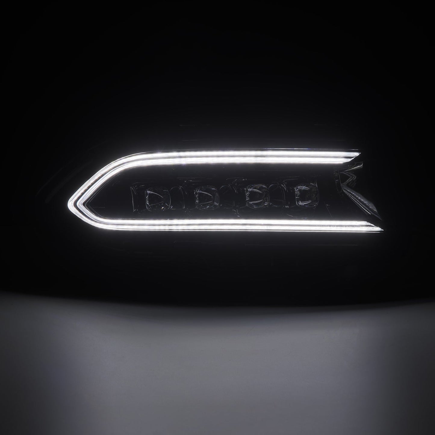 AlphaRex NOVA LED Projector Headlights (Alpha-Black): Dodge Charger 2015 - 2023