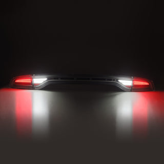 AlphaRex NOVA Prismatic LED Tail Lights (Black): Dodge Charger 2015 - 2023