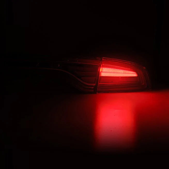 AlphaRex NOVA Prismatic LED Tail Lights (Chrome): Dodge Charger 2015 - 2023 (All Models)