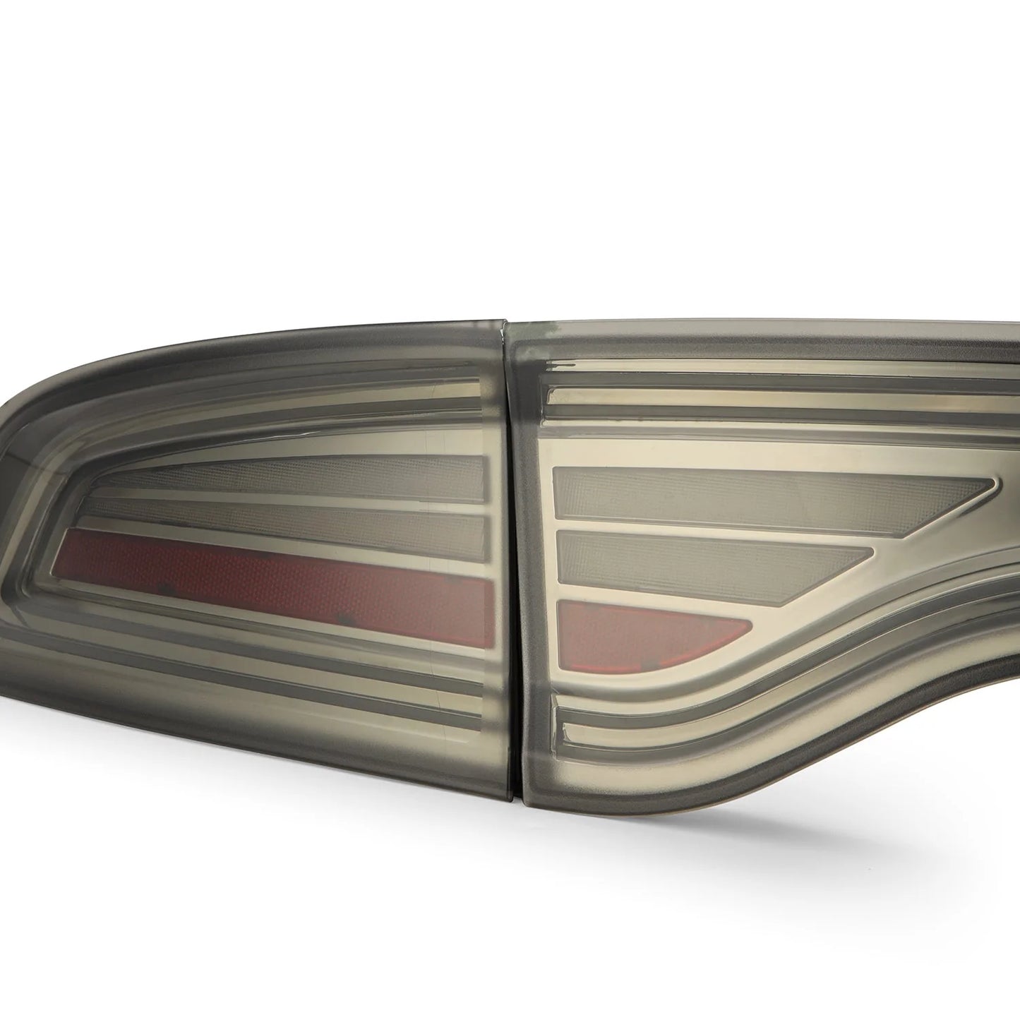 AlphaRex NOVA Prismatic LED Tail Lights (Smoke): Dodge Charger 2015 - 2023 (All Models)