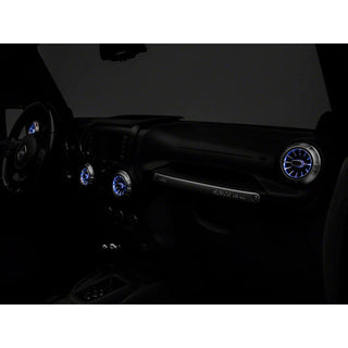 Raxiom LED Ambient Vent Lighting Kit: Fits Most Jeep Wrangler Models (2007-2018) / Grand Cherokee (2005-2010)