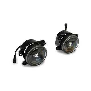 Raxiom Axial Series LED DRL Fog Lights: Fits Most Jeep Wrangler / Gladiator / Grand Cherokee Models (2005-2026)