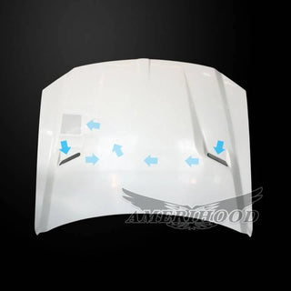 Amerihood CLG Functional Ram Air Hood: Dodge Magnum 2005 - 2007